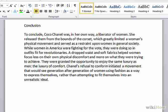 The right way to write an essay