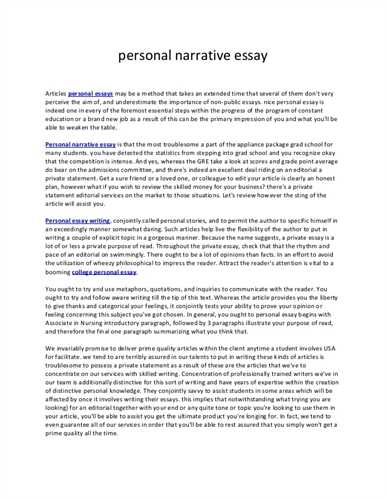 Sample Essay about Me | Examples and Samples
